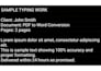 type PDF, image, handwritten notes to word excel fast